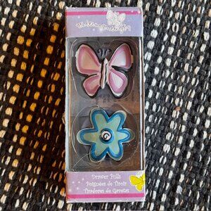 Bedtime Butterfly Flower & Butterfly Drawer Pulls